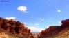 The orange rocks of the mighty Charyn canyon in Kazakhstan.